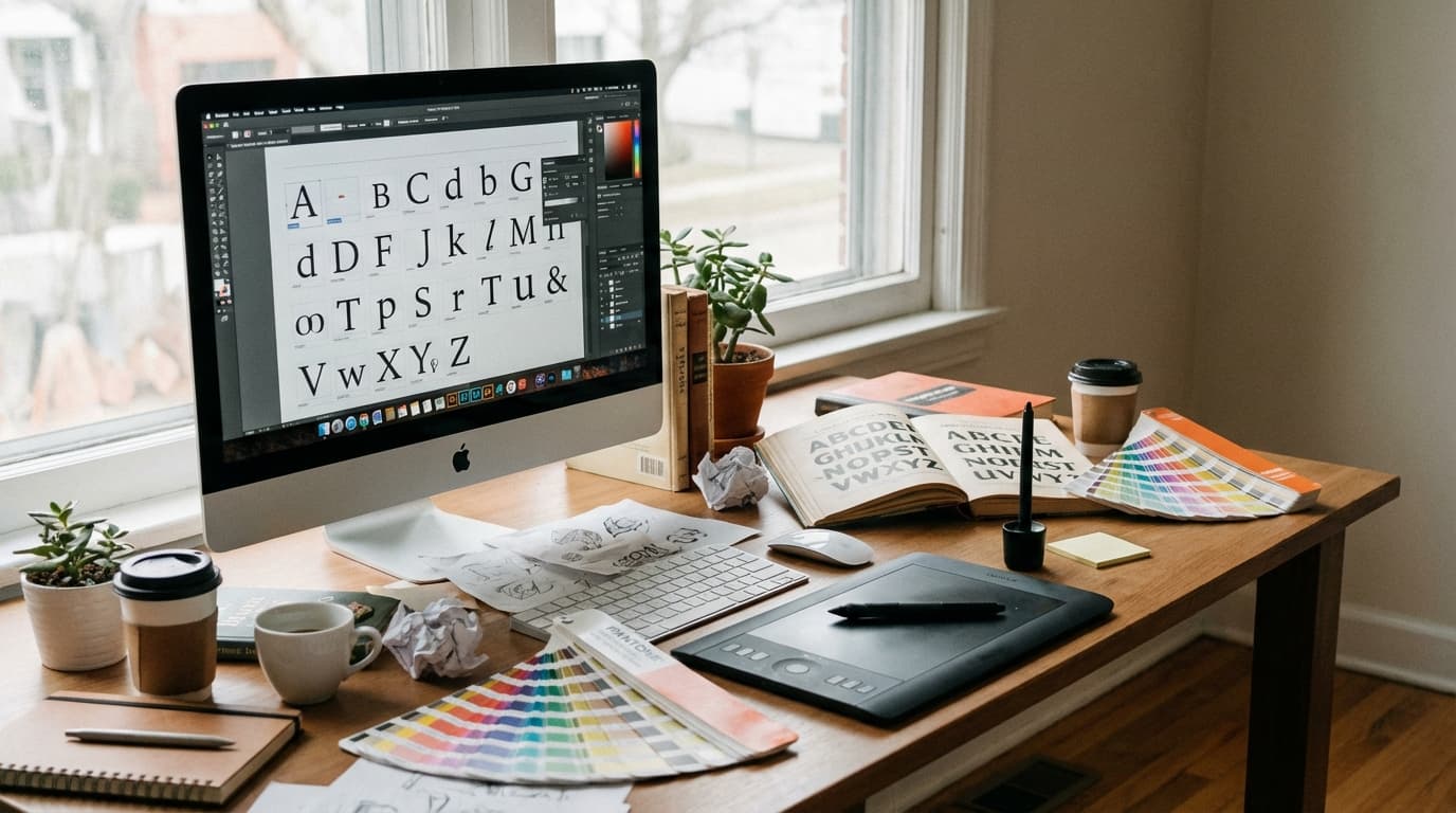 모던 타이포그래피 마스터